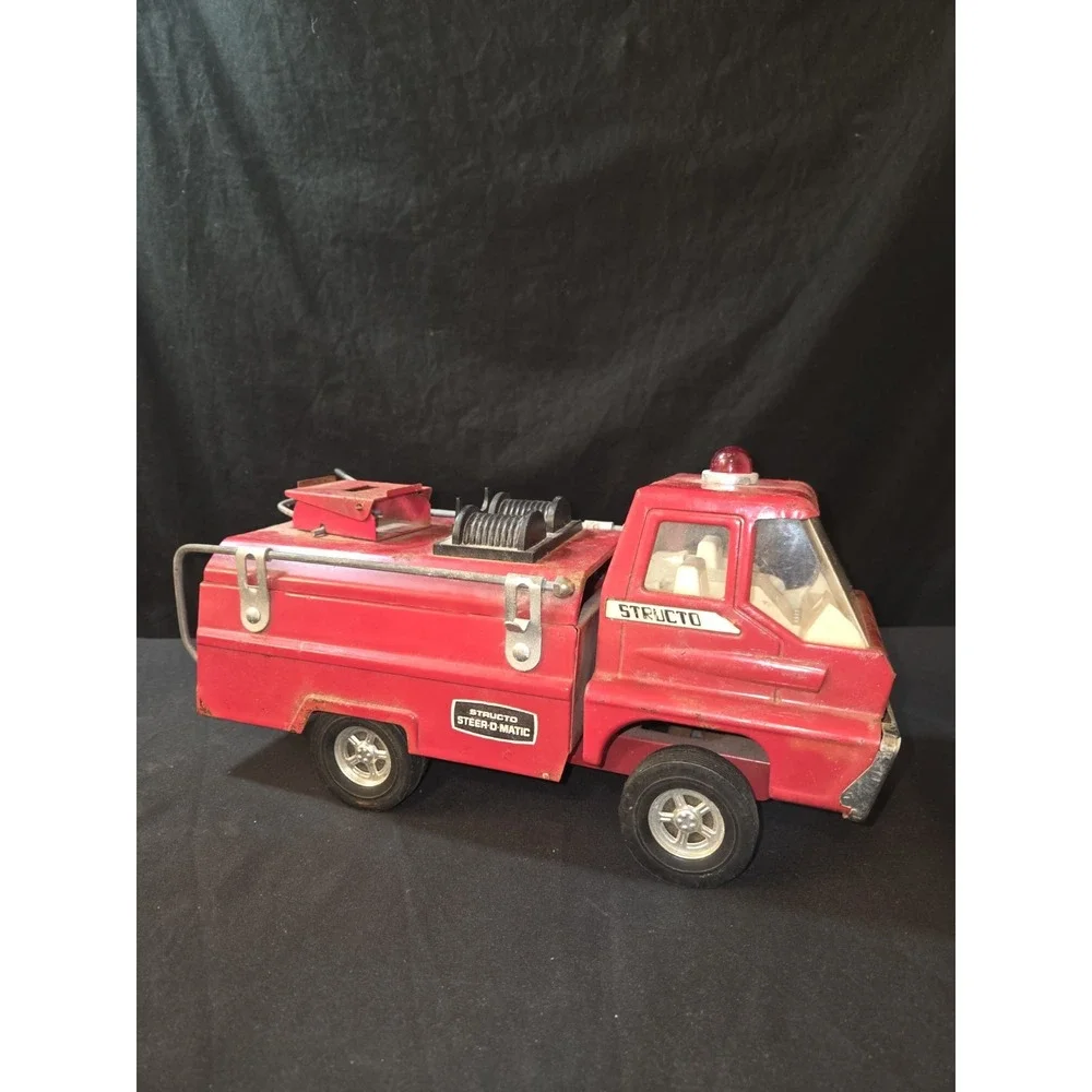 Vintage 1960's 1970's Tonka Transport & Structo‎ Toy vehicle lot 5 Pieces WOW!